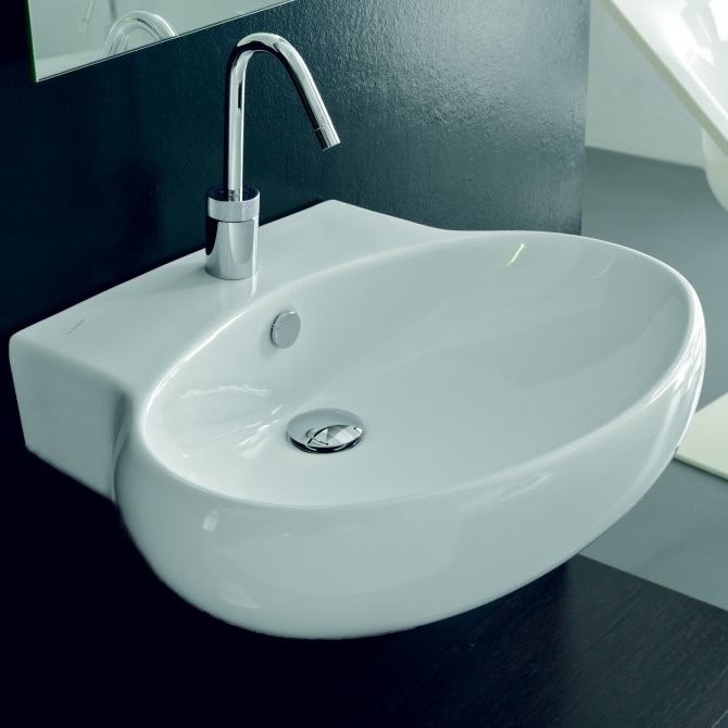 43431 Накладная раковина на столешницу  овальная Ceramica Hidra  - Вид №3