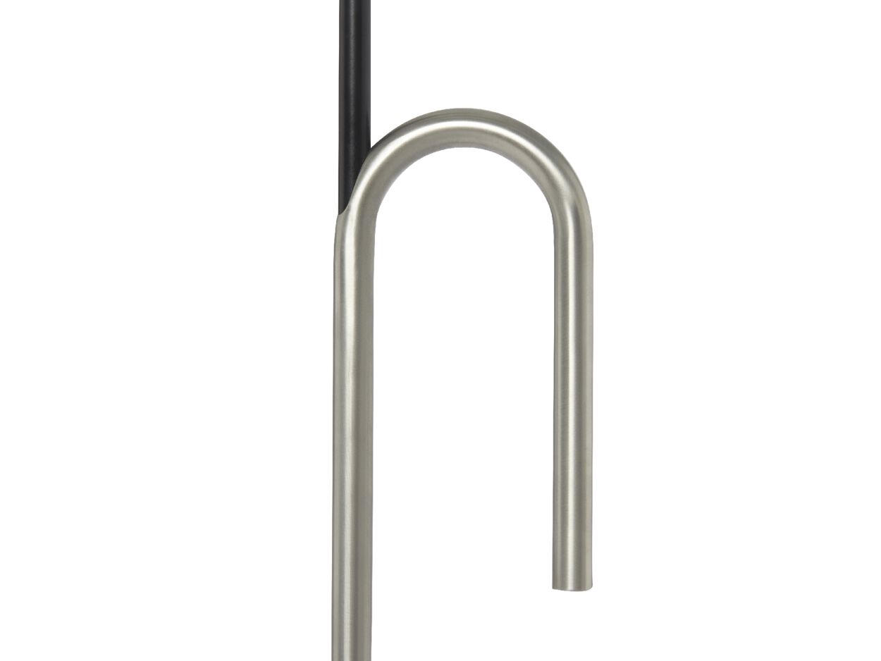 С порошковым покрытием стальной высокий напольный подсвечник BD Barcelona батон ARCH-00122052 - Вид №2