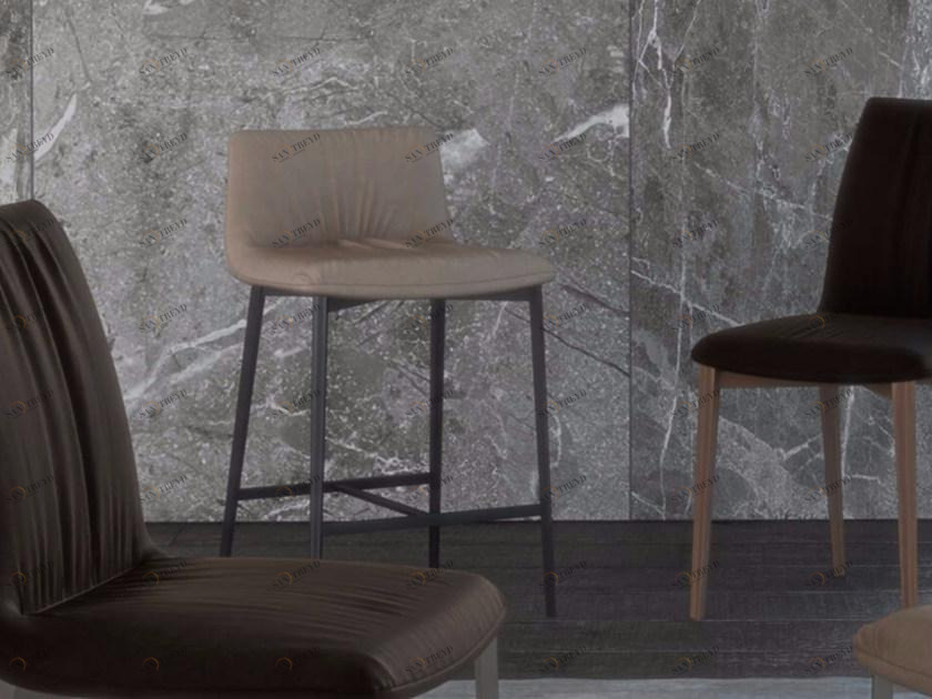 Ronda Design Высокий табурет, обитый кожей Nirvana sun-id-1372089