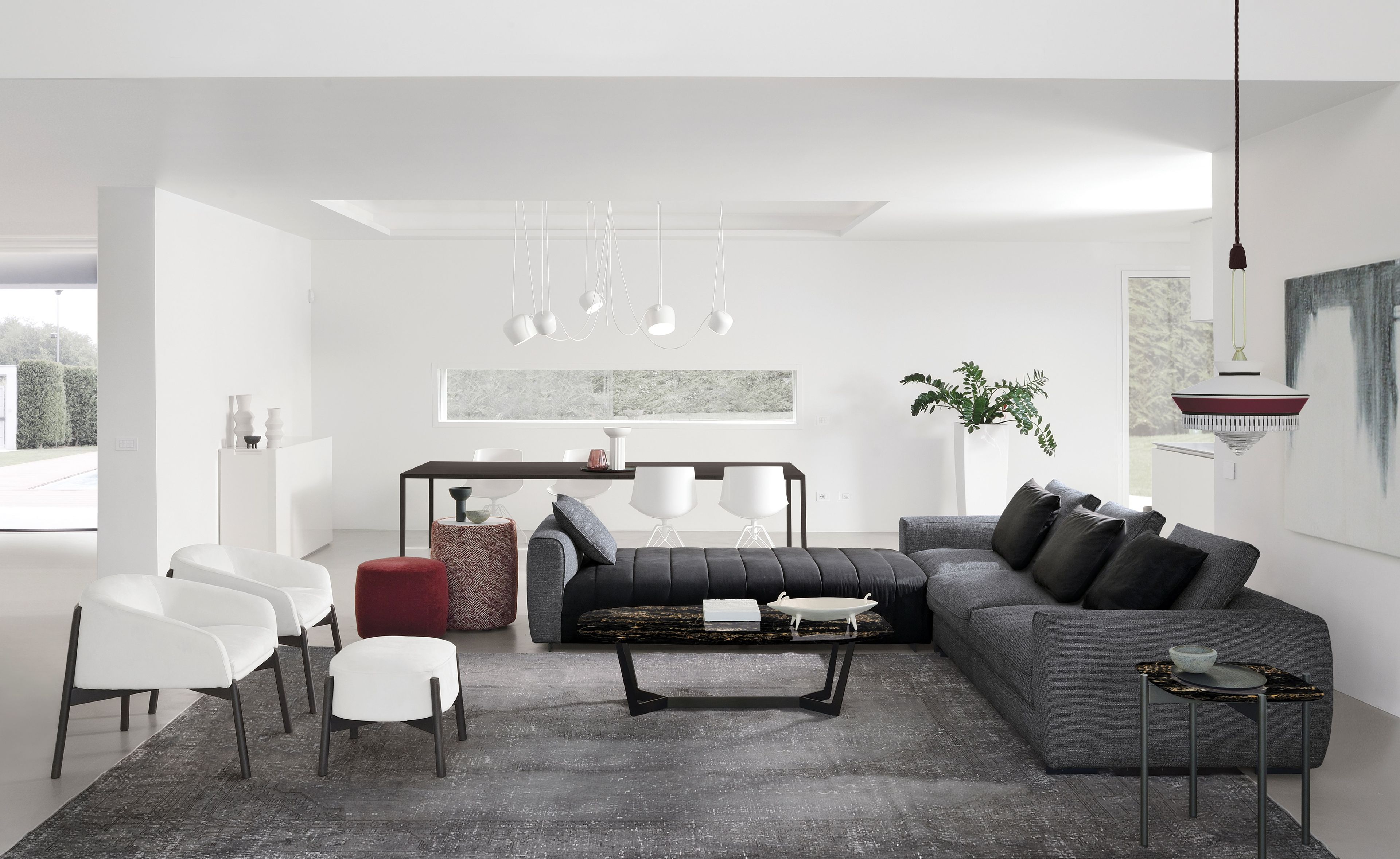 Угловой диван из ткани CTS SALOTTI Capetown ARCH-00130237 - Вид №2