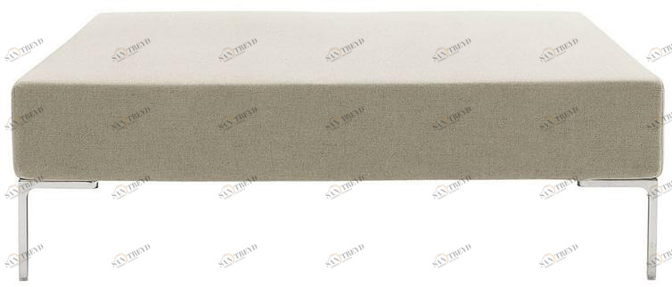 B&B Italia Прямоугольный пуф из ткани Charles sun-id-1495394