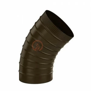 Сэндвич-отвод LAVA 200/300 мм. 45" коричневый (8017)