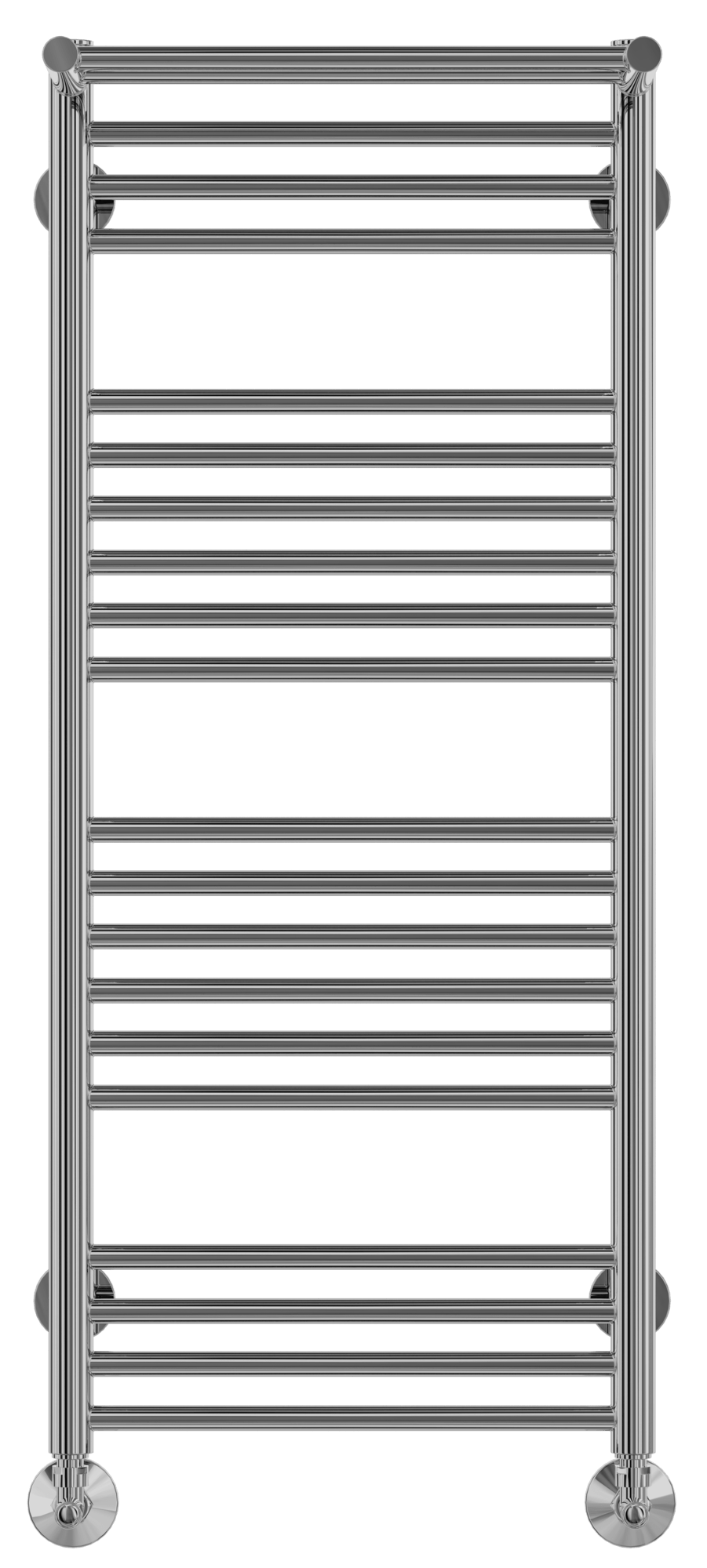4660059582382 СТАНДАРТ Аврора с полкой П20 400х1010 (4+6+6+4) Полотенцесушитель TERMINUS Нержавеющая сталь - Вид №1