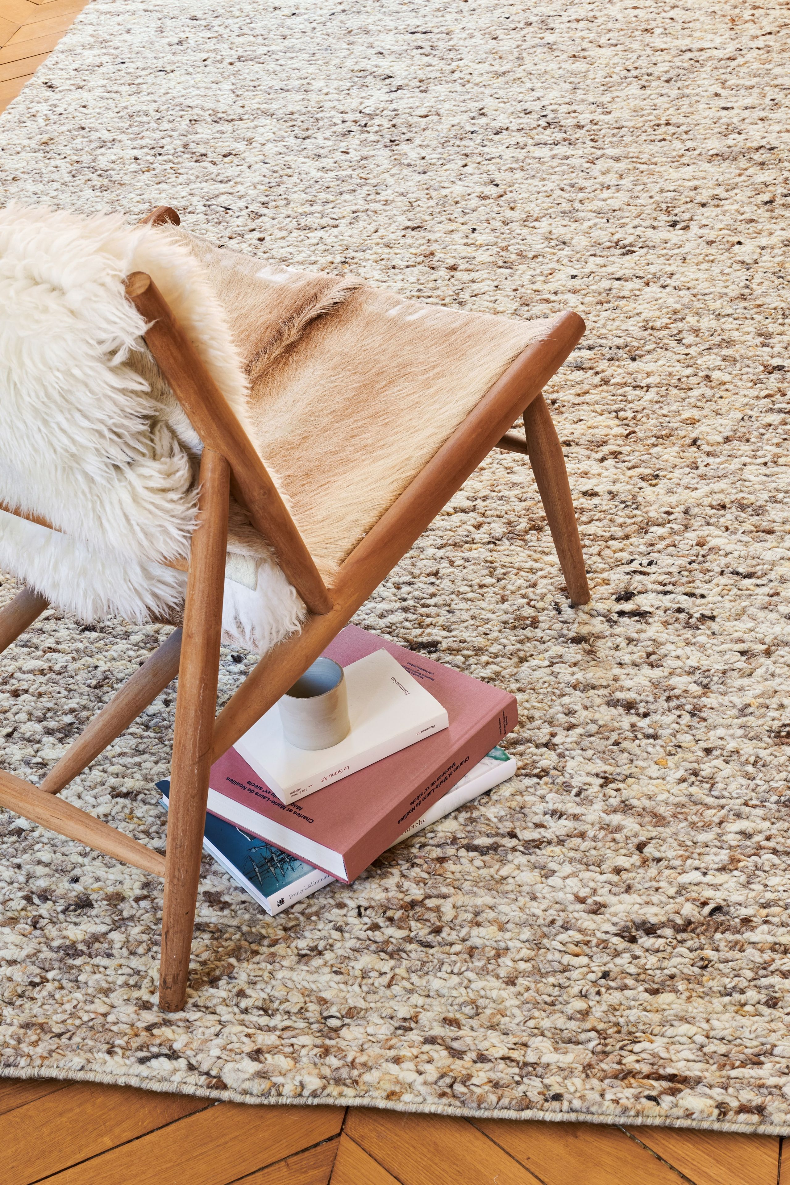 Прямоугольный ковер ручной работы из шерсти Toulemonde Bochart KANDAHAR ARCH-00088850 - Вид №2