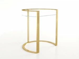 Barel Журнальный столик / прикроватный столик из железа и стекла