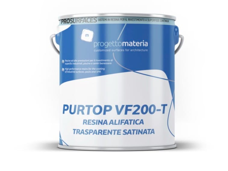 Прозрачная атласная алифатическая смола Progettomateria PURTOP VF200-T ARCH-00106221 - Вид №1