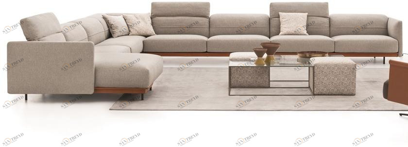 Ditre Italia Модульный угловой диван из ткани Arlott sun-id-1429489