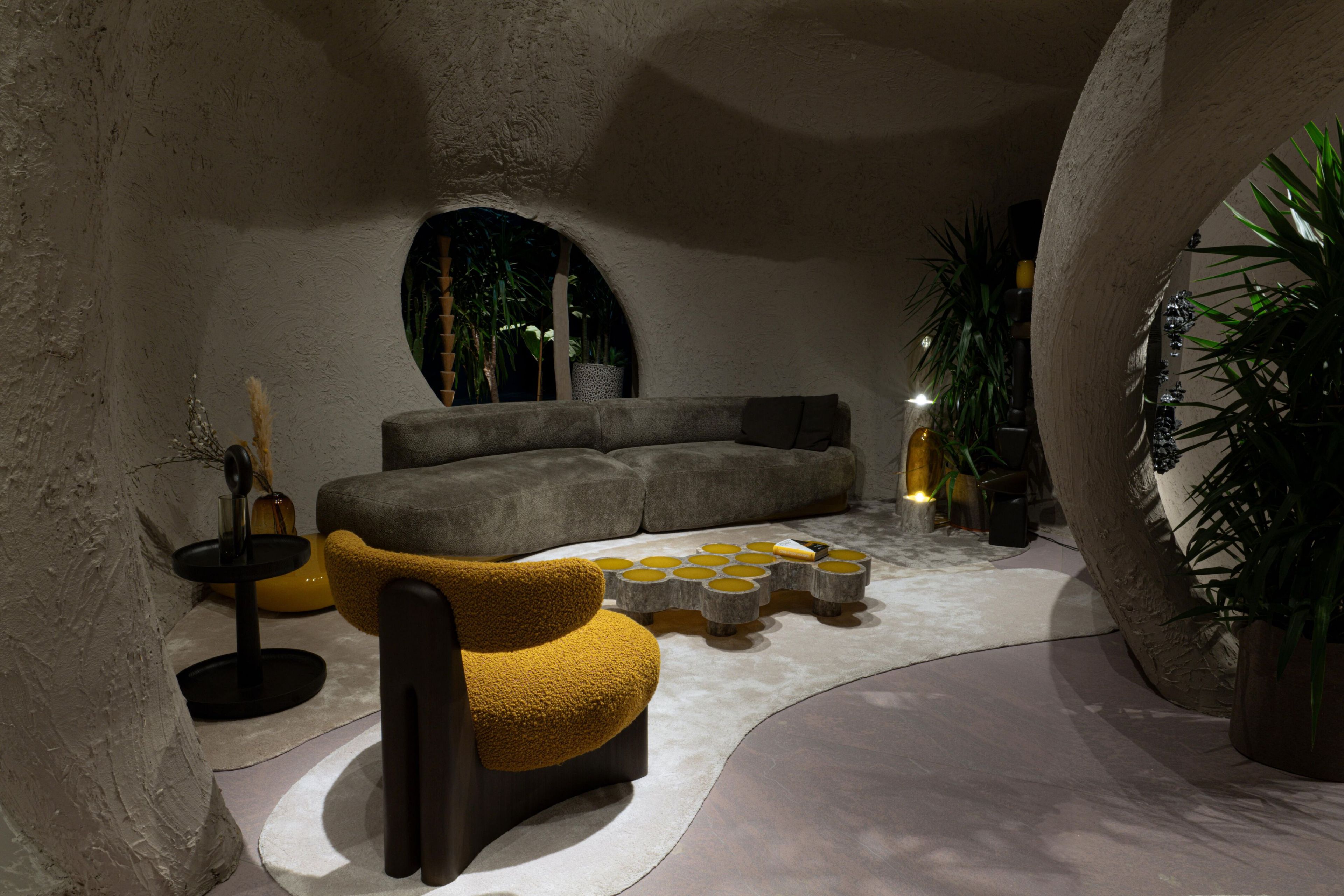 Журнальный столик из мрамора и смолы для гостиной Enne HILLI ARCH-00136648 - Вид №8