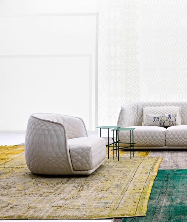 Moroso Кресло из ткани с подлокотниками Redondo sun-id-1388145 - Вид №4