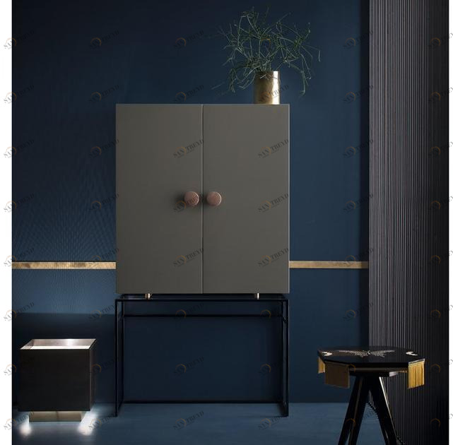 Cerasa Высокий шкаф для ванной с дверцами Maori sun-id-1449104