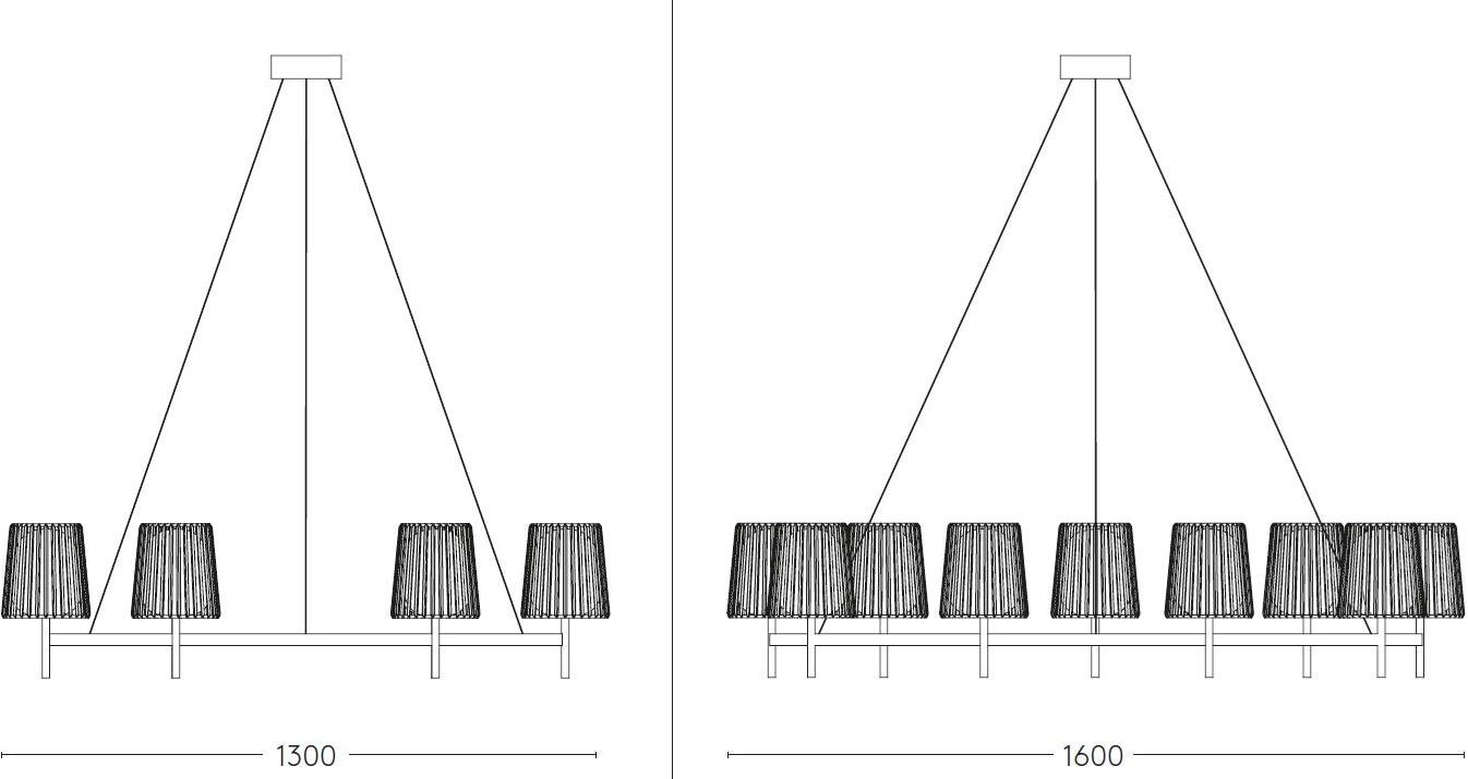 Quasar Подвесной светильник непрямого света из латуни Julia sun-id-1490538 - Вид №2