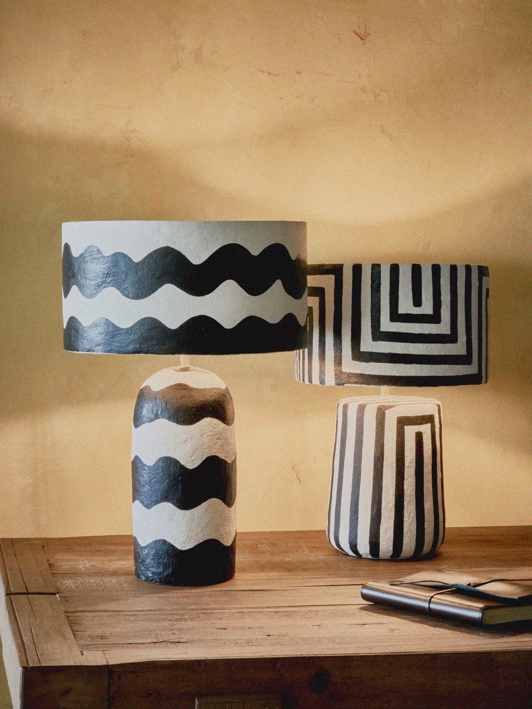 Настольная лампа из бумаги POMAX MUNDAKA ARCH-00038287 - Вид №1