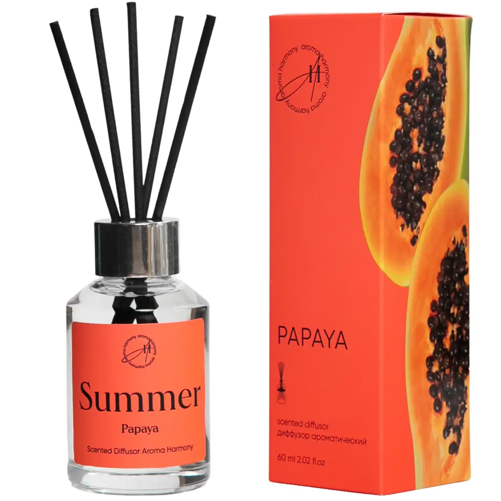 Aroma Harmony Диффузор Summer Papaya с тропическим ароматом 89359607 STLM-1579220