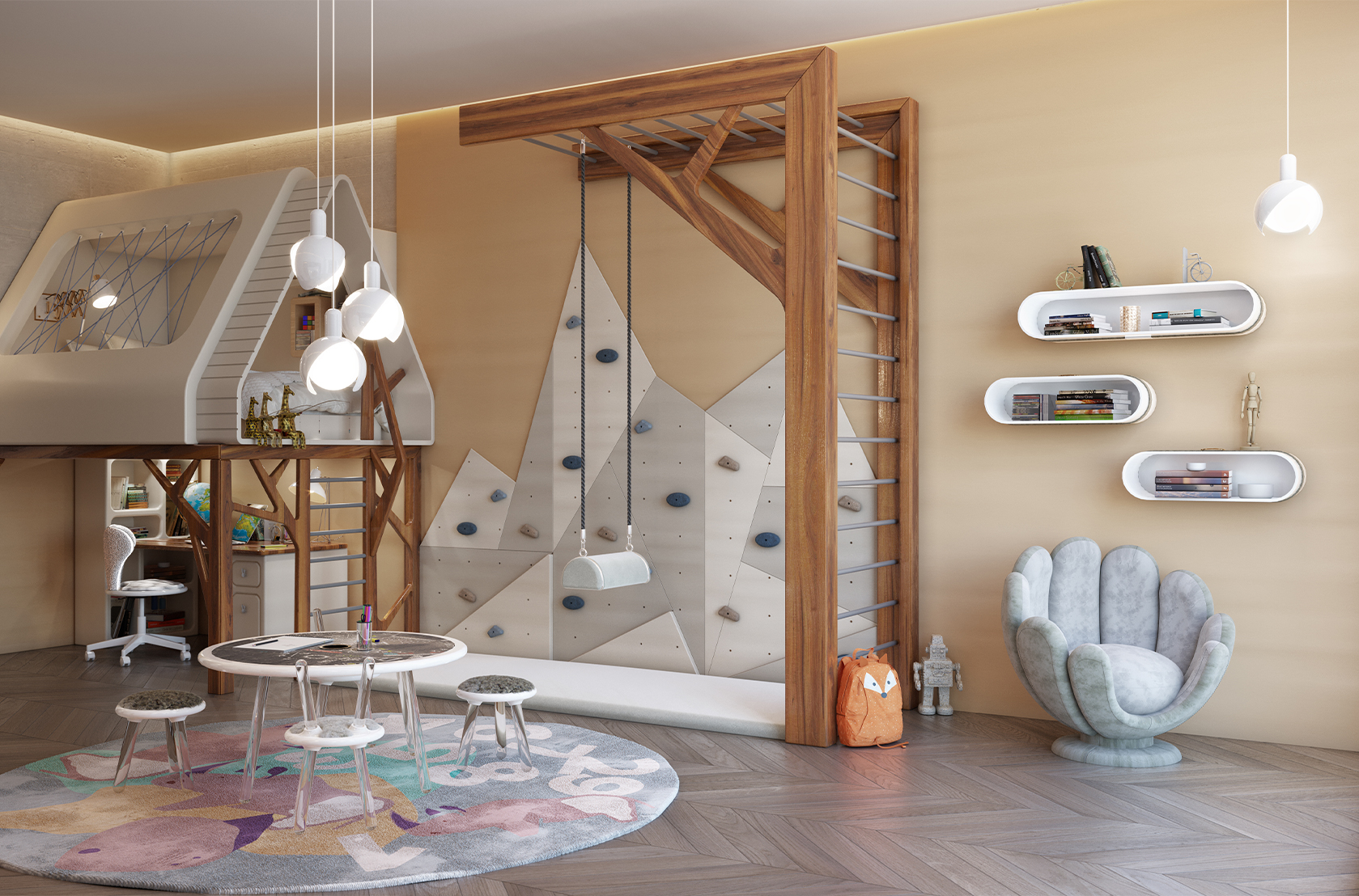 CIST844 Кровать-чердак Circu  - Вид №2