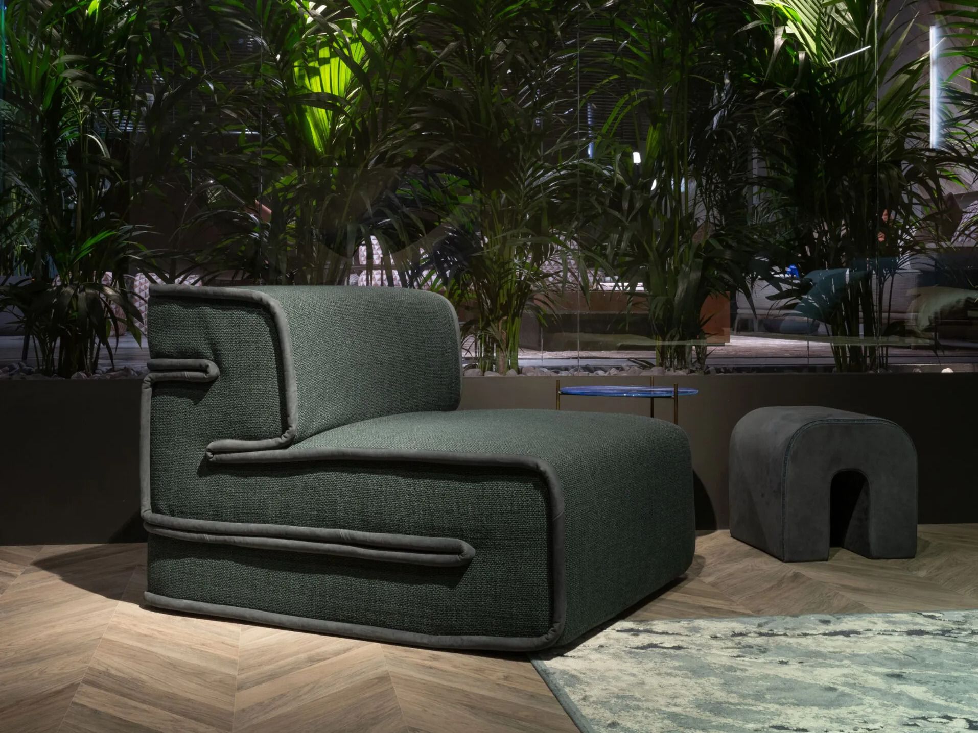 Тканевое кресло без подлокотников RIVATELIER ROAD ARCH-00060270 - Вид №3