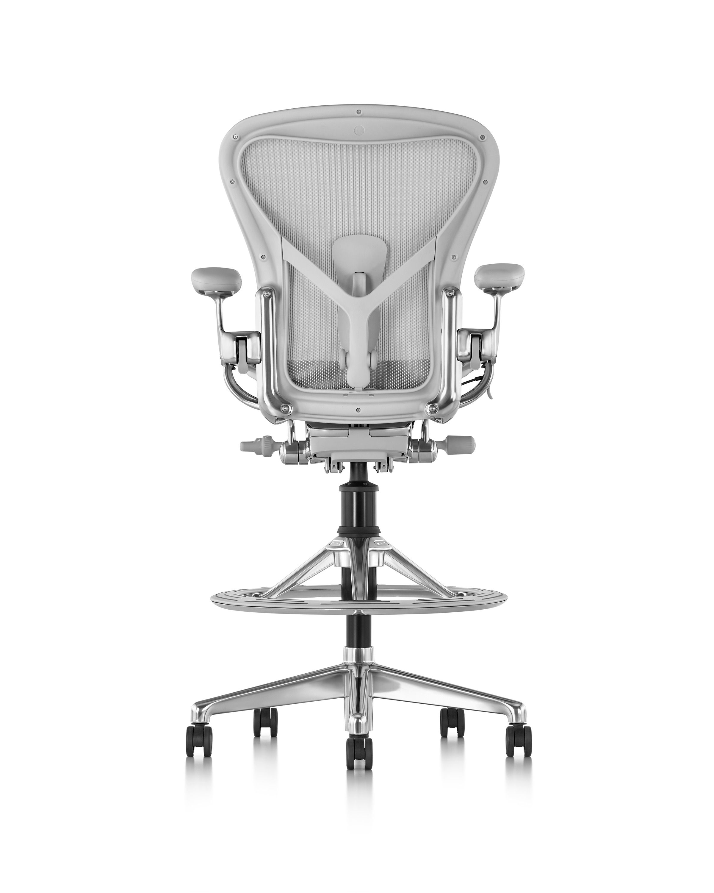 5 спиц поворотный офисный стул с подлокотниками Herman Miller Aeron ARCH-00029451 - Вид №35