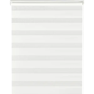 Штора рулонная день-ночь Мелоди 55x175 см белая