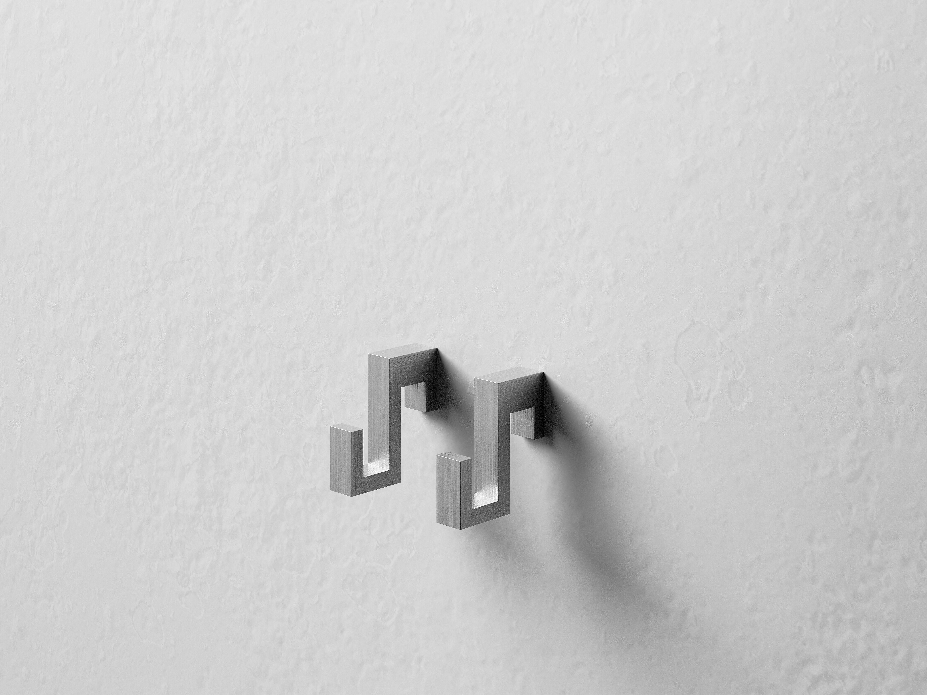 Настенный крючок RBM More MORE MONDRIAN COLLECTION ARCH-00033998 - Вид №1