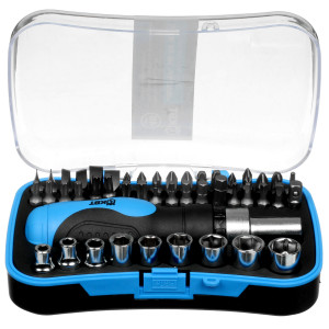 Отвертка с насадками/битами КВТ Мастер НБ-46 5400718