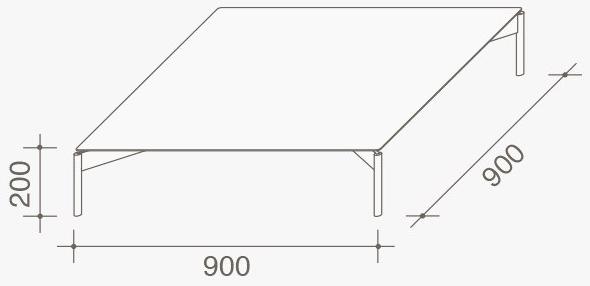 Lema Прямоугольный журнальный столик sun-id-1509644 - Вид №4