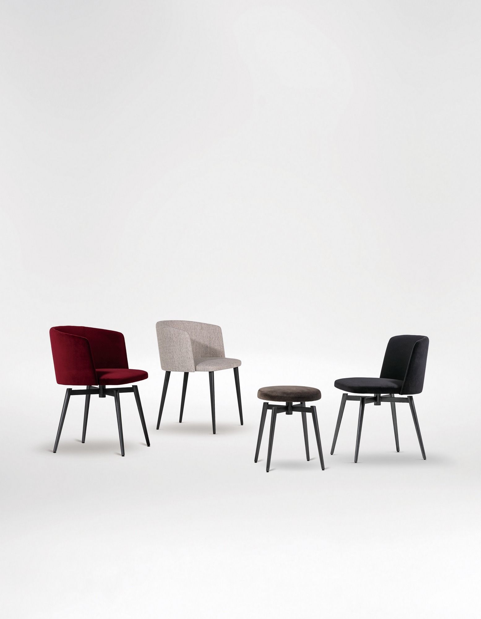 Мягкий стул из ткани CAMERICH Балет ARCH-00074002 - Вид №3