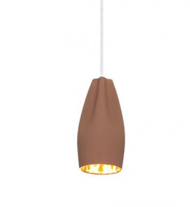 094590 Подвесной светильник 13 коричнево-золотой Marset Pleat Box