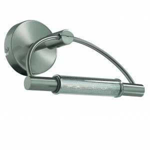 Подсветка для зеркал Ideal Lux Arco AP1 Nickel IDEAL LUX ARCO 076840 Белый;серебро