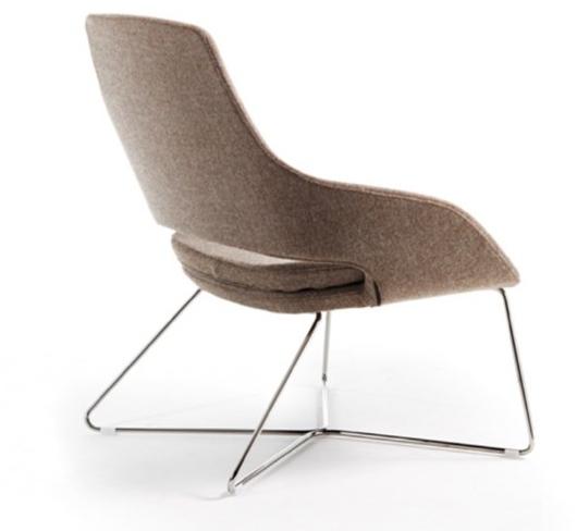 Sinetica Стул с обивкой из ткани с подлокотниками Captain sun-id-1511890 - Вид №3