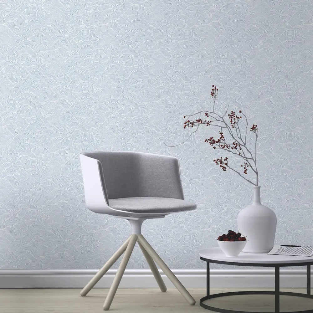 Обои флизелиновые Rasch BARBARA Home Collection синие 527148 0.53 м 81969932 STLM-2065023 - Вид №2