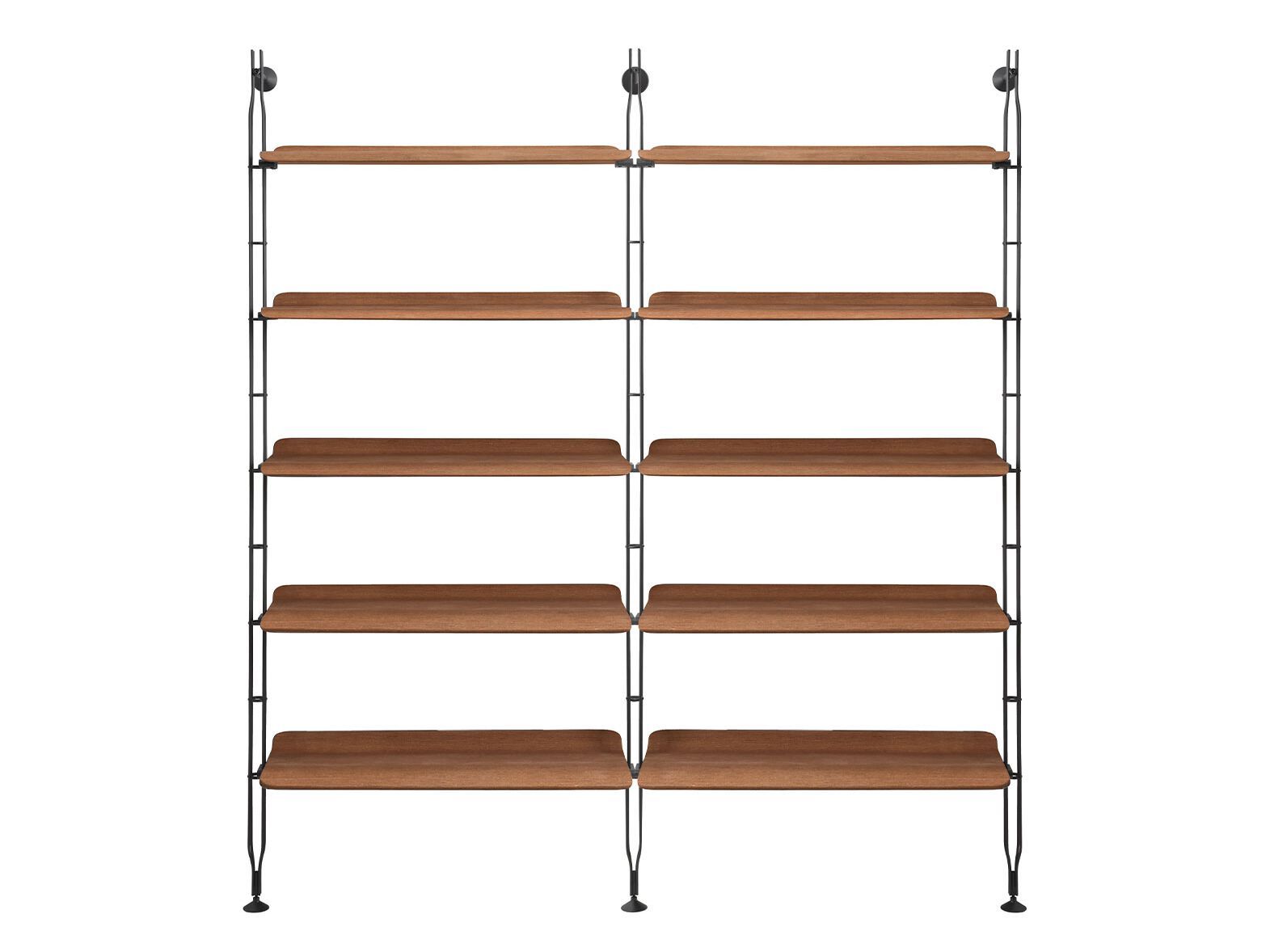 Модульный настенный книжный шкаф из стали и дерева Kartell ADAM WOOD ARCH-00134654 - Вид №22