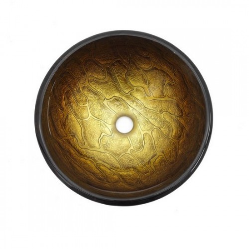 GV690-19mm-FVS1005 Накладная раковина на столешницу  прямоугольная Krausru  - Вид №8