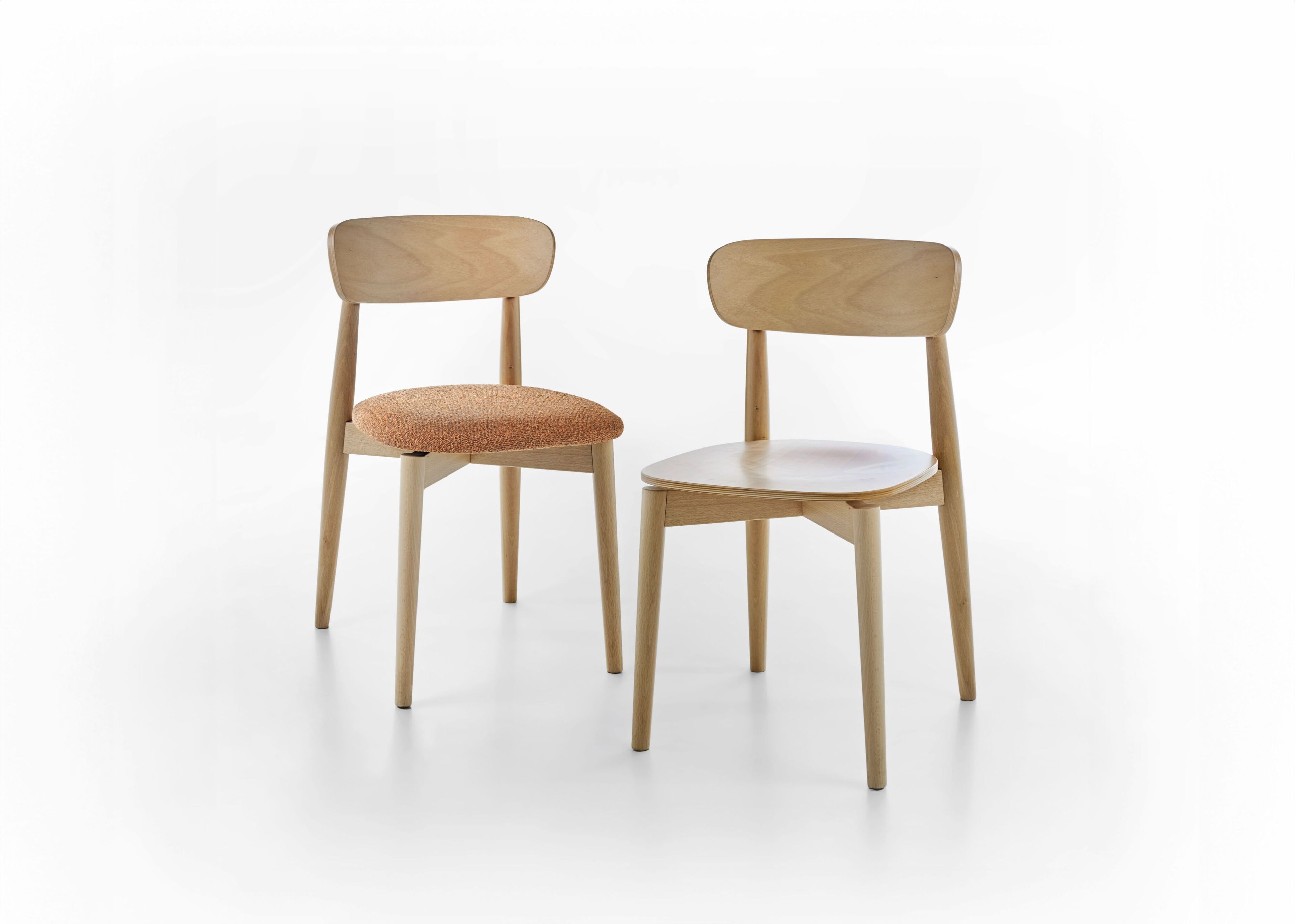 Стул из бука с открытой спинкой Sedex Lips ARCH-00097213 - Вид №3