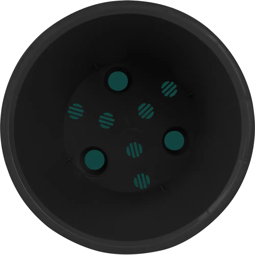 Горшок цветочный London ø19 h17.3 см v3.3 л пластик синий INGREEN STLM-2135793 - Вид №2