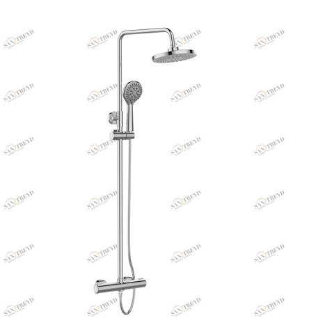 Orange T02S3-912cr Душевая система c термостатом в комплекте Белый sun-id-1517034
