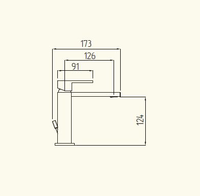 25394 Смеситель Migliore Kvant  - Вид №1