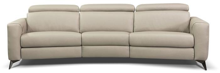Rossini Sofas Изогнутый регулируемый кожаный диван sun-id-1509203 - Вид №2
