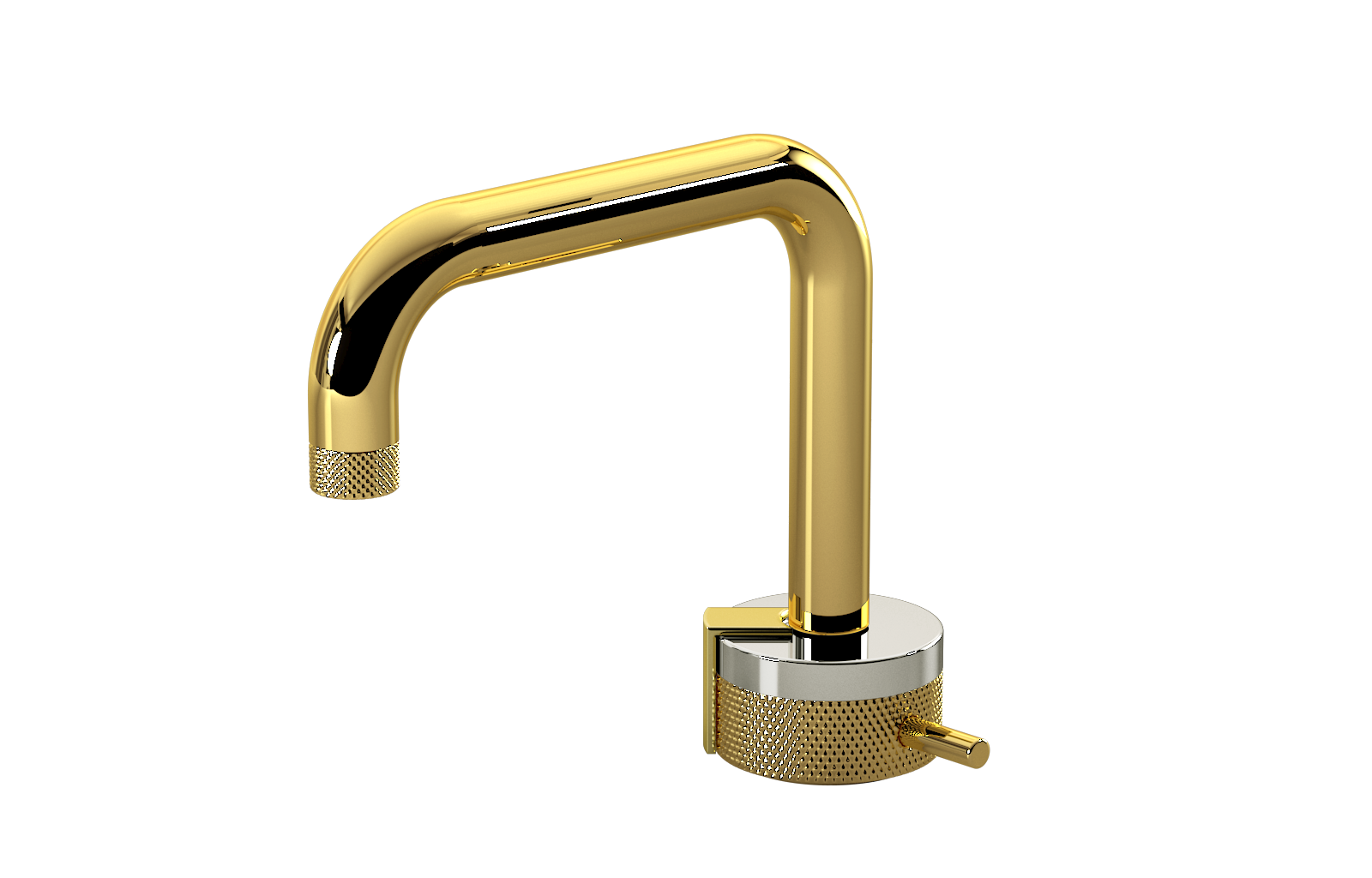 E-11500-R1PC-L2PB-AU Однорычажный прогрессивный смеситель для раковины - излив 15,3см GRAFF MOD+