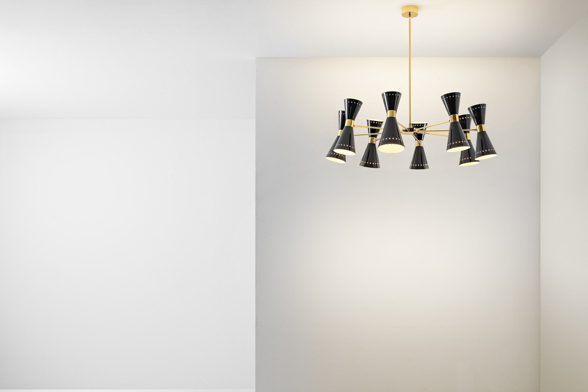 Регулируемый металлический подвесной светильник Stilnovo Megafono ARCH-00073576 - Вид №2