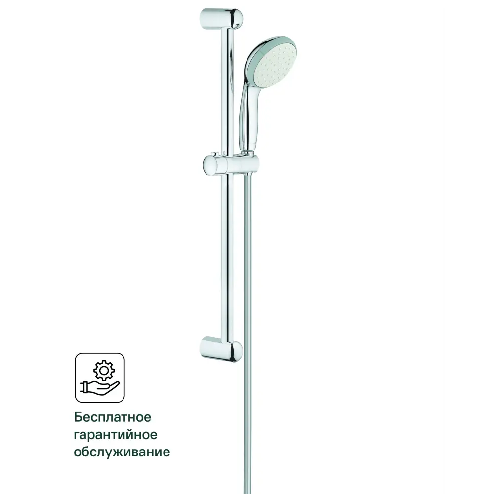 Набор душевой Grohe Bau Flow для скрытого монтажа с верхним и ручным душем 18690417 STLM-2203288 