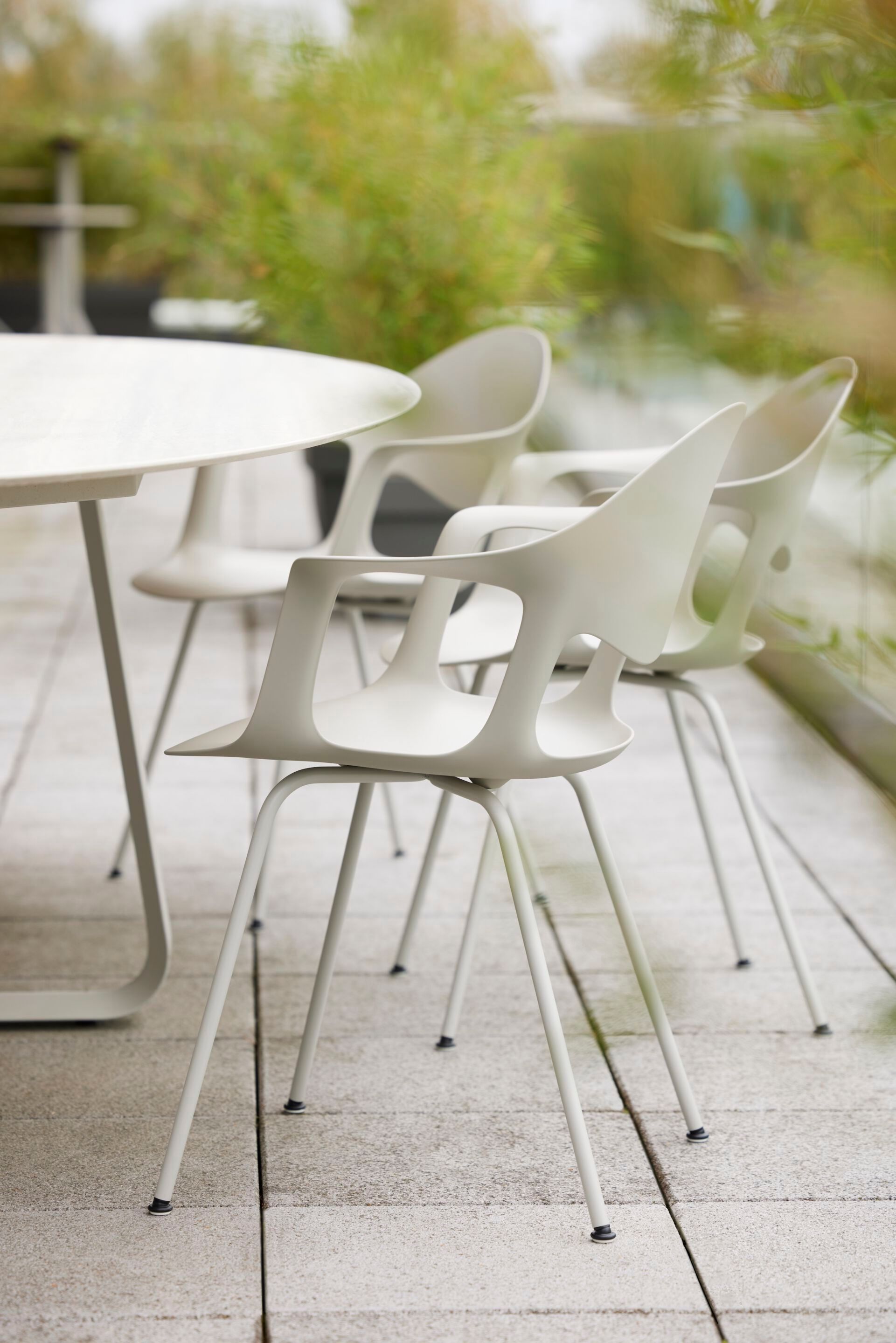 Алюминиевый стул с подлокотниками Joli SEPIA ARCH-00138525 - Вид №5