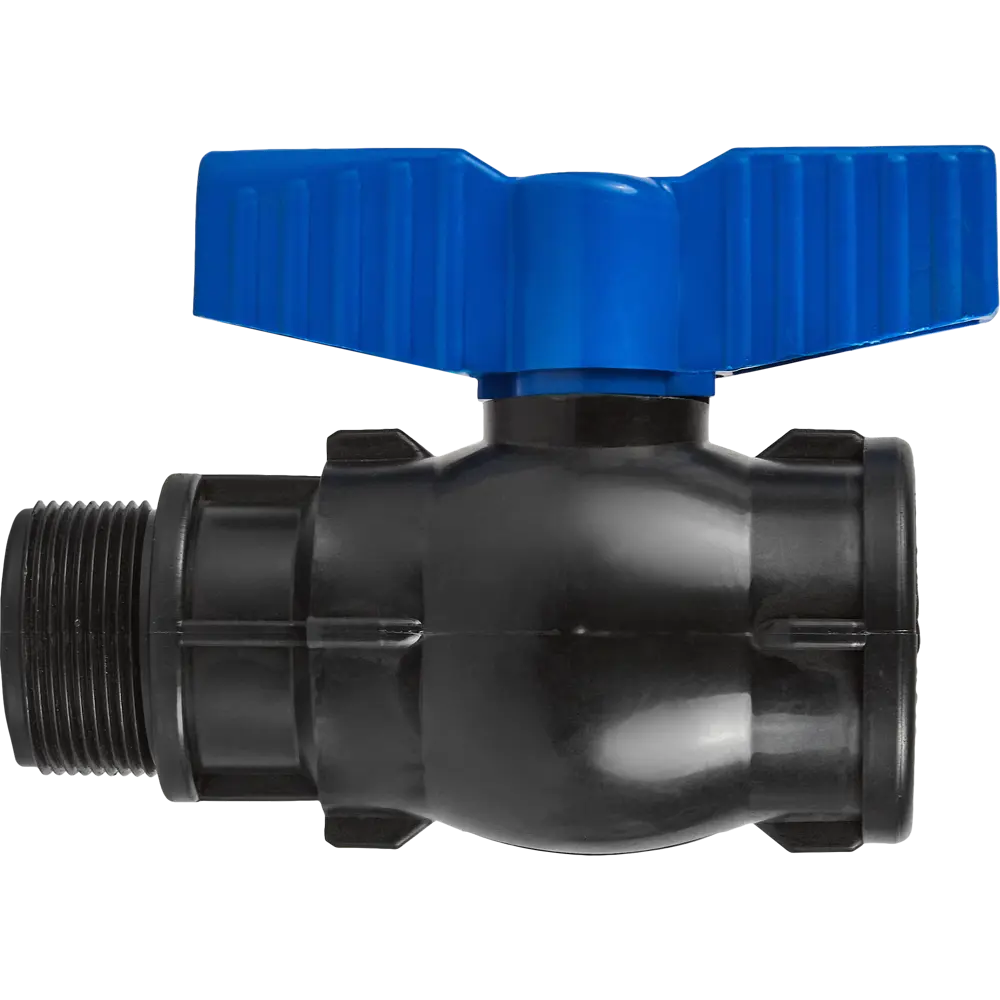 Шаровой кран Политэк 1½" с резьбой для систем водоснабжения 82382733 STLM-0807696 - Вид №1