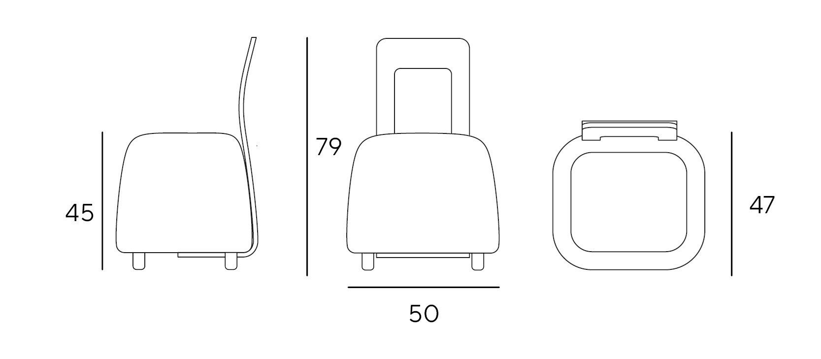 Прямоугольный пуф Innova Imbottiti Vice-Versa ARCH-00121418 - Вид №4