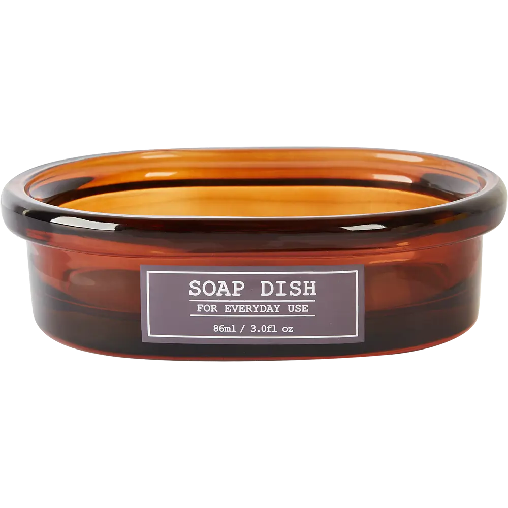 Мыльница VIDAGE Fiole из тонированного стекла для ванной и кухни 87506918 STLM-0993790 - Вид №1