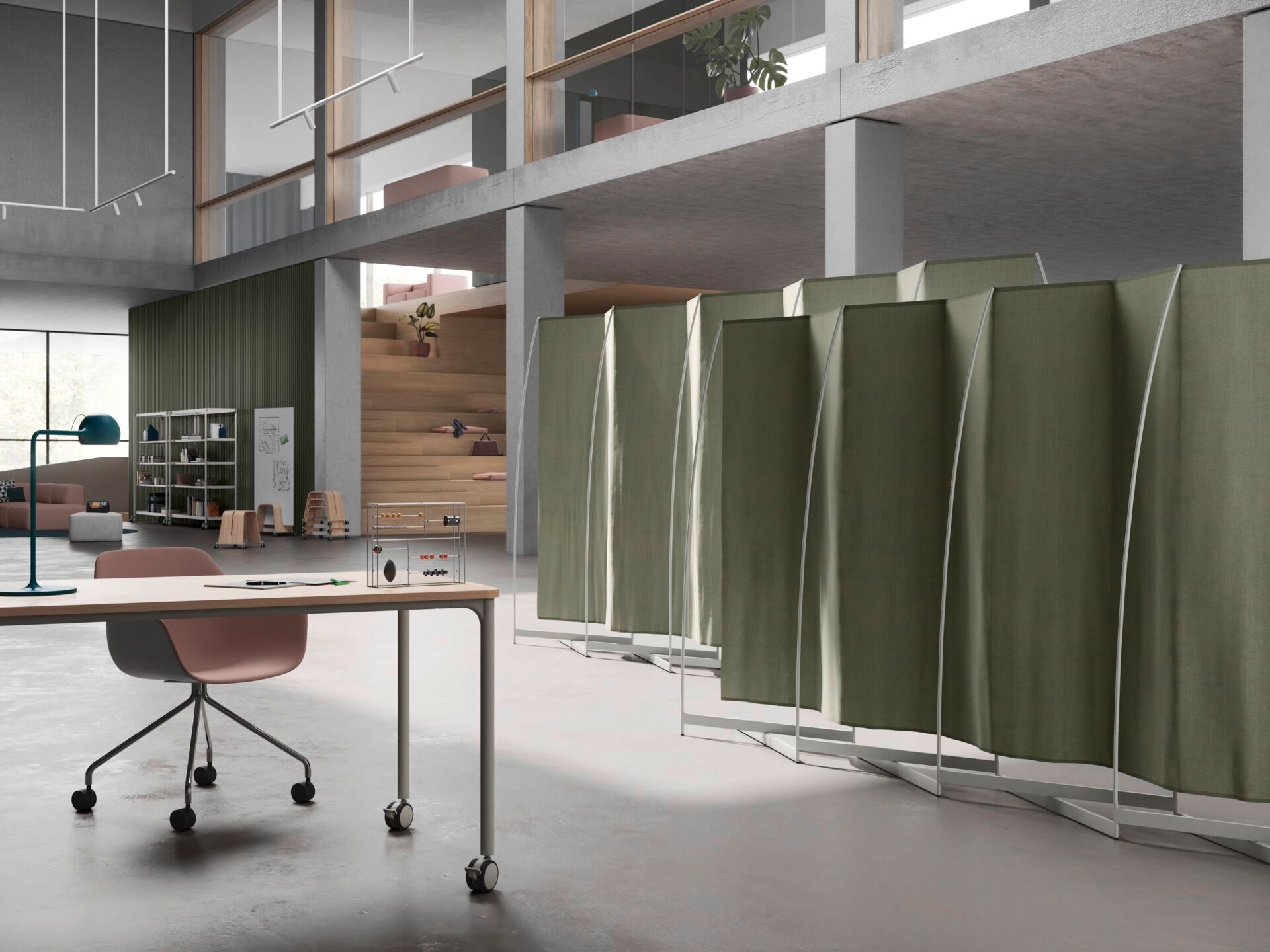 Отдельно стоящая офисная перегородка Brunner foild ARCH-00046917 - Вид №4