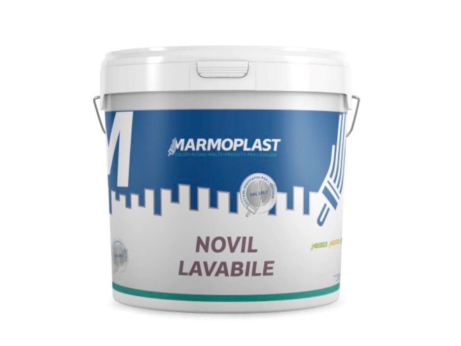 Моющаяся и дышащая краска на водной основе Progettomateria NOVIL LAVABILE TRASPIRANTE ARCH-00060225 - Вид №1