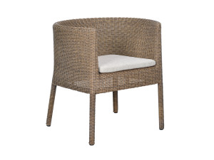 Синтетическое волокно садовое кресло с подлокотниками