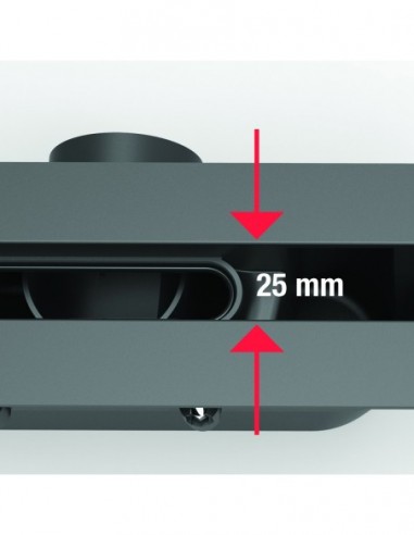 569500 000 00  Водоотводящий желоб Panama, регулируемый от 400 до 1200 мм, с уплотнительной лентой Valentin Хром  - Вид №6