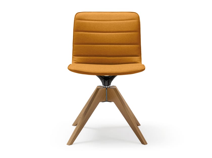 Тканевый поворотный стул Quinti Sedute Пэт ARCH-00054781