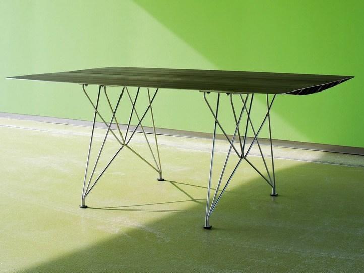 BD Barcelona Design Прямоугольный обеденный стол из алюминия Extrusions sun-id-1351455 - Вид №3