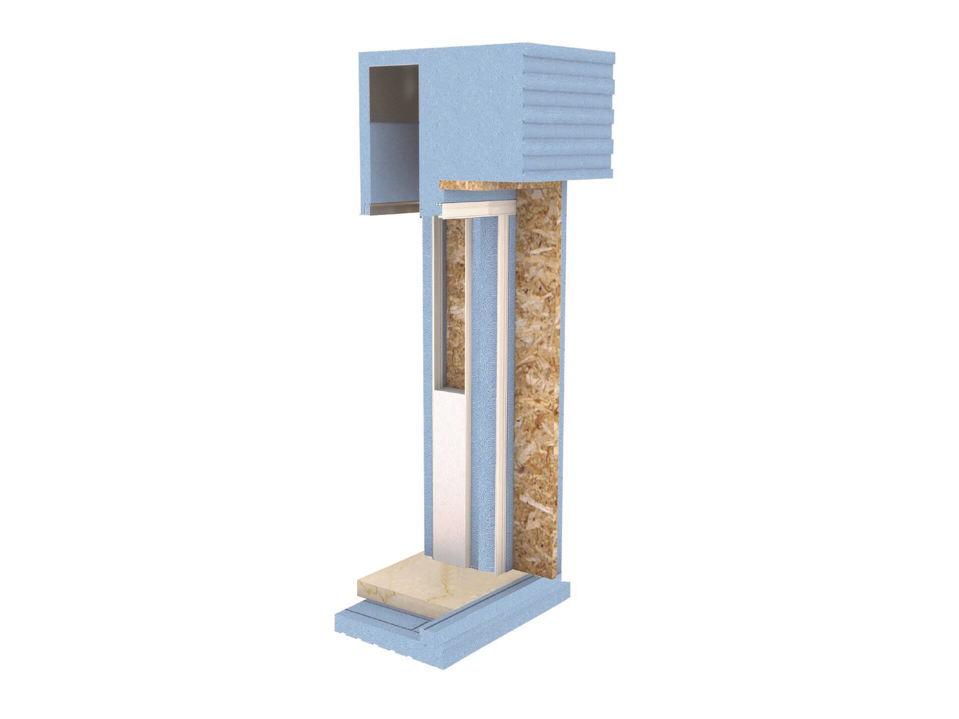 Моноблок для светильников centromuro De Faveri RIQUADRA ARCH-00119321